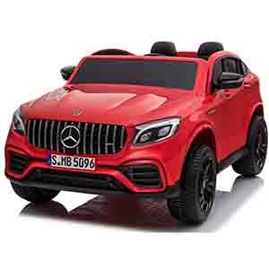 12V licensed big GLC63S ride on toys electric ride on car kids electric with double seats ride hot sales car for kids outdoor